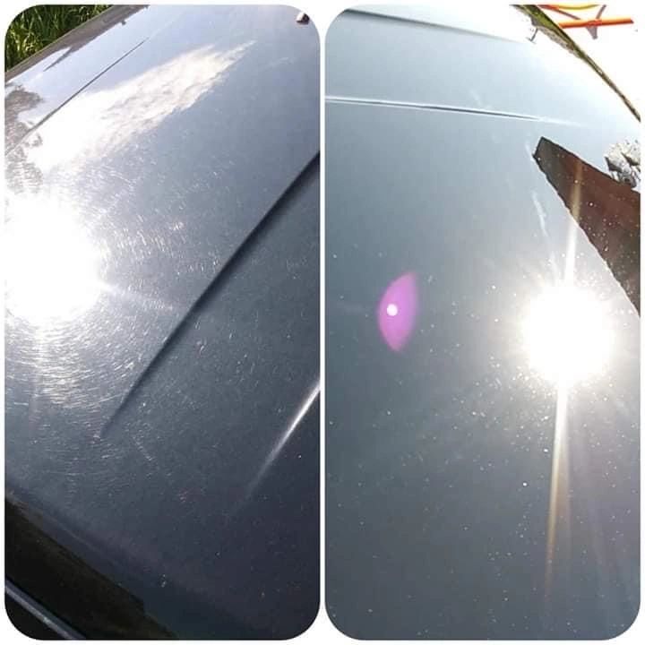 Paint correction result photo